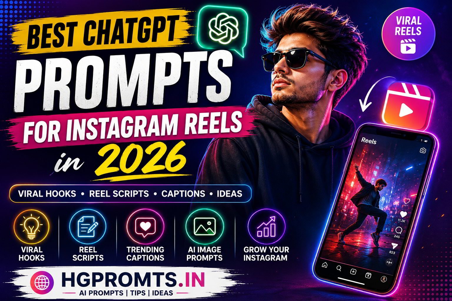 Best ChatGPT Prompts for Instagram Reels in 2026